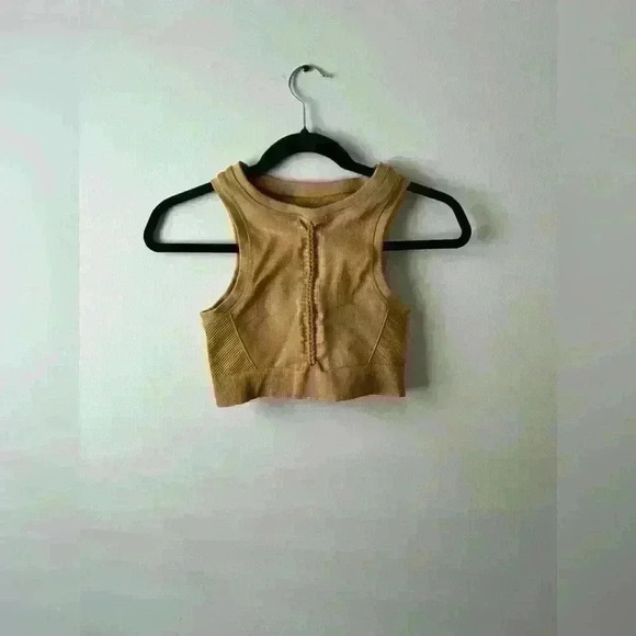 OFFLINE by  Aerie Seamless Macrame Longline Sports Bra - Picture 3 of 7